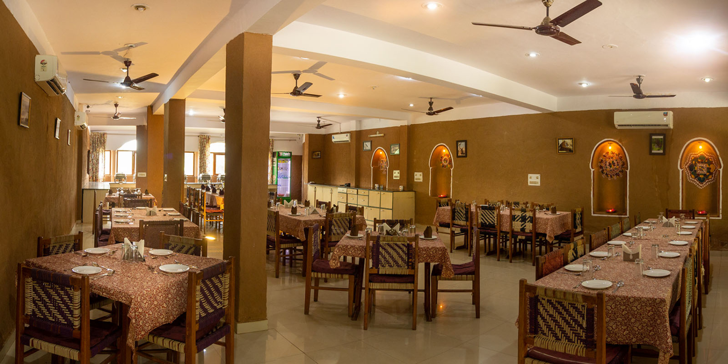 Sariska Tiger Camp dining