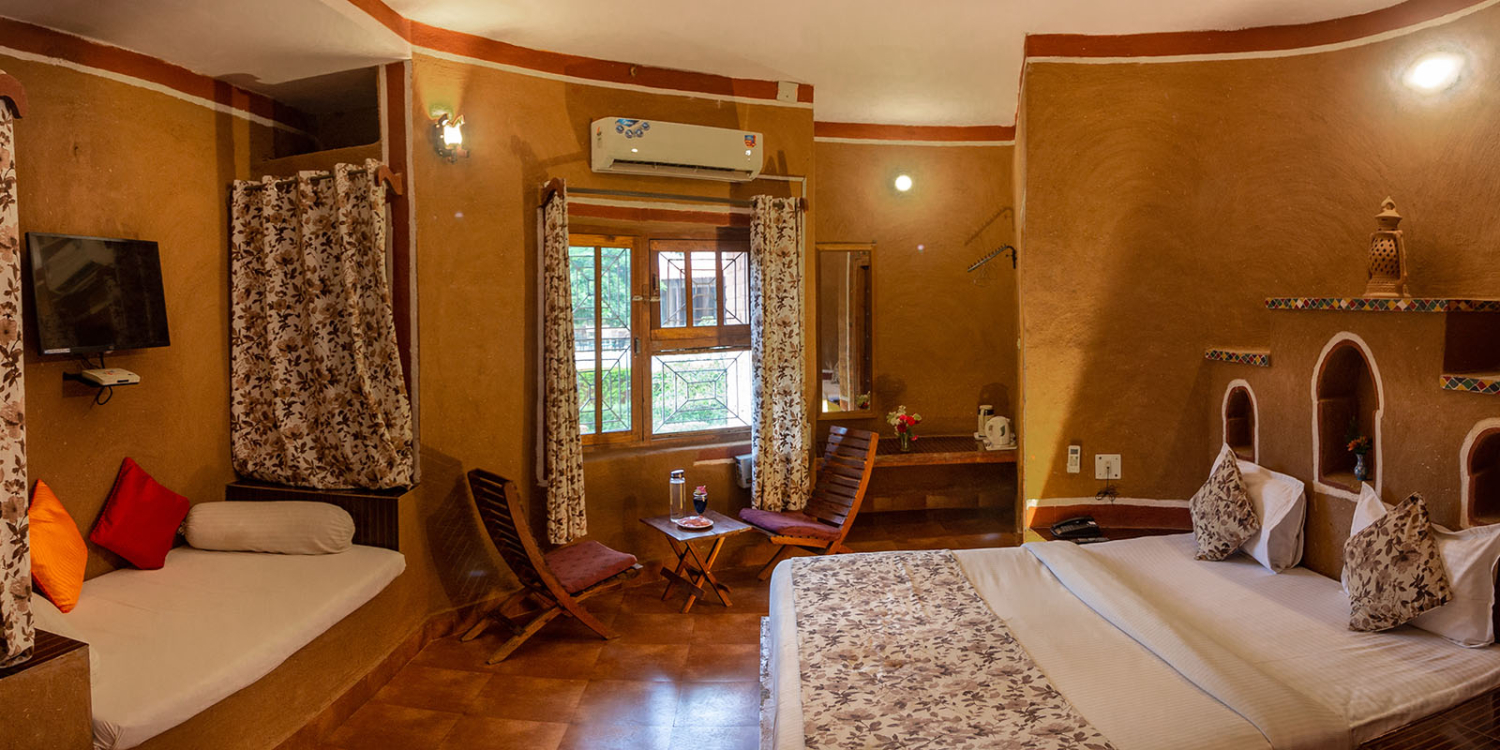 Sariska Tiger Camp room