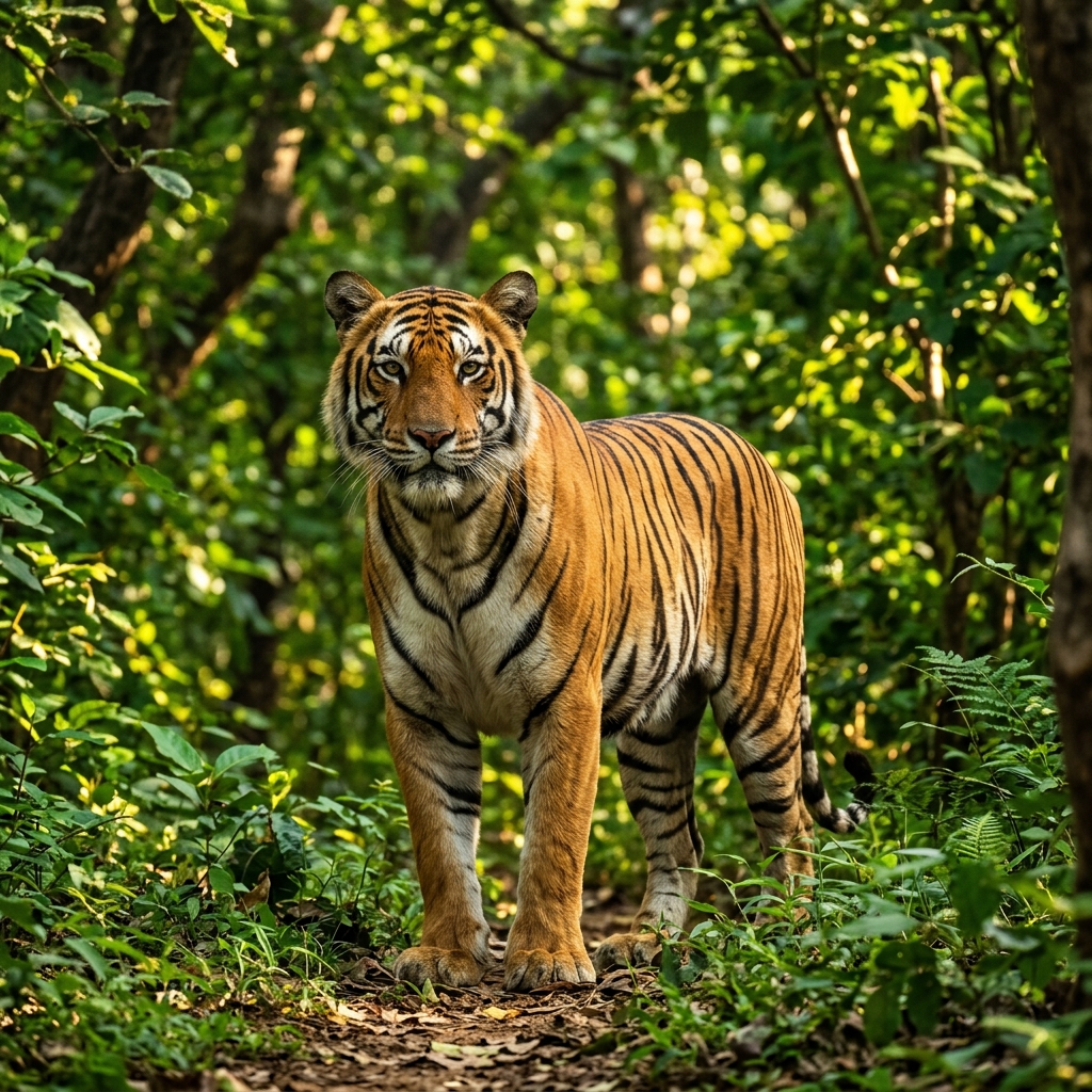 Majestic Tiger of Sariska